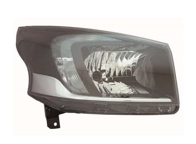 Accéder à la pièce Phare droit H4 [Noir] LED