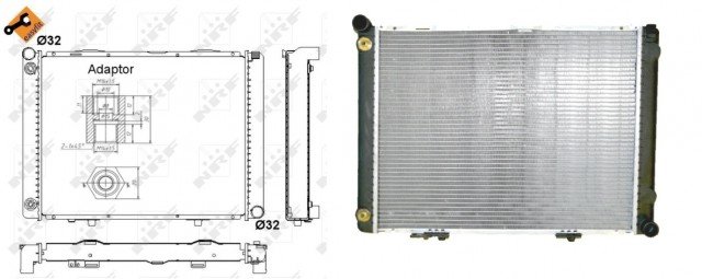 Accéder à la pièce Radiateur 2.5L D BVA clim. Accéder à la pièce Radiateur 2.5L D BVA clim.