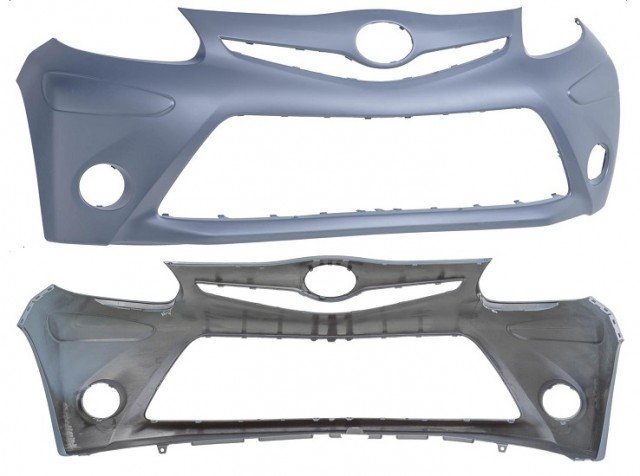 Accéder à la pièce Pare-chocs avant à peindre