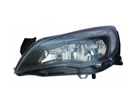 Accéder à la pièce Phare gauche H7+H7+Diurne [Noir]