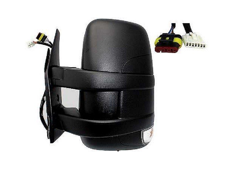 Accéder à la pièce Rétroviseur électrique gauche, convexe, chauffant, avec feu clignotant, sonde (court) (11 broches)