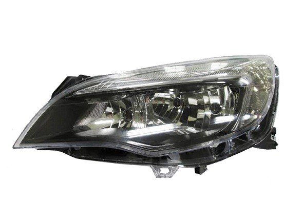 Accéder à la pièce Phare gauche H7+H7+LED + Diurne [Noir]