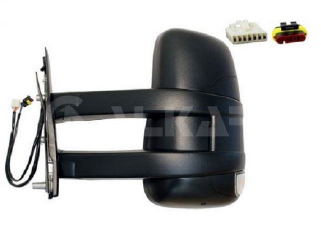 Accéder à la pièce Rétroviseur électrique gauche, convexe, chauffant, avec feu clignotant, sonde (long) (11 broches)