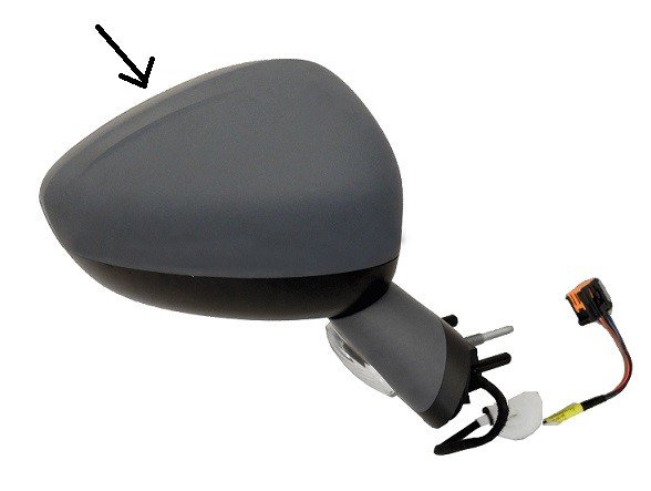 Accéder à la pièce Rétroviseur droit électrique, chauffant, rabattable à peindre + sonde + feu + courtoisie Accéder à la pièce Rétroviseur droit électrique, chauffant, rabattable à peindre + sonde + feu + courtoisie