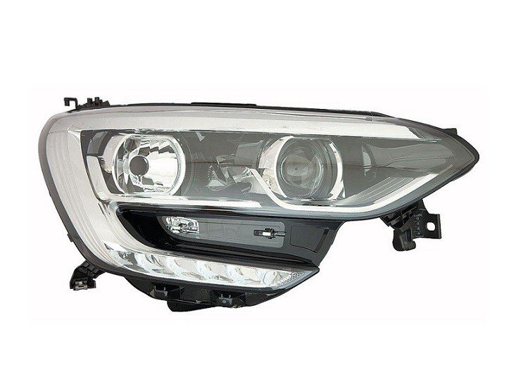 Accéder à la pièce Phare droit H7+H7+LED Chrome