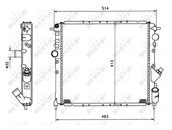 Accéder à la pièce Radiateur 1.8L 16S - 1,8L 16s williams Accéder à la pièce Radiateur 1.8L 16S - 1,8L 16s williams