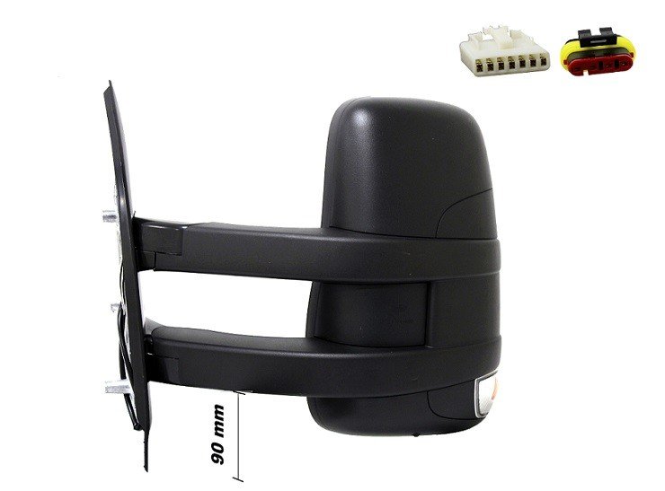 Accéder à la pièce Rétroviseur gauche électrique, chauffant + feu + sonde [Long]