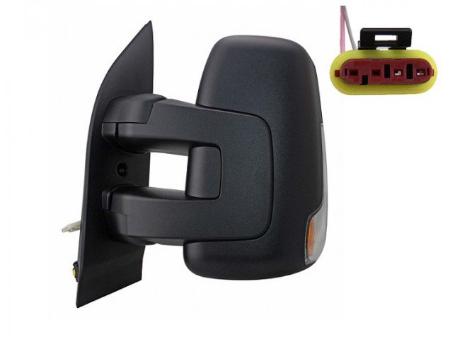 Accéder à la pièce Rétroviseur gauche manuel + feu + sonda [Court]