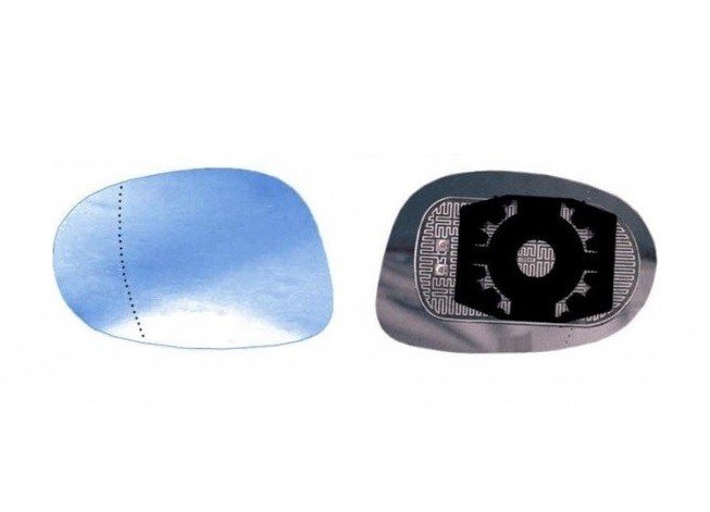 Glace bleue + support rétroviseur gauche chauffant grand angle LANCIA YPSILON  pour LANCIA YPSILON Glace bleue + support rétroviseur gauche chauffant grand angle LANCIA YPSILON  pour LANCIA YPSILON