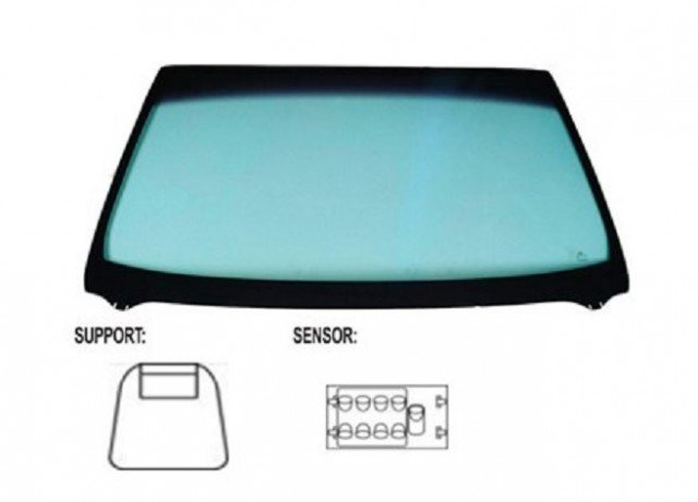 Accéder à la pièce Pare-brise teinté vert capteur