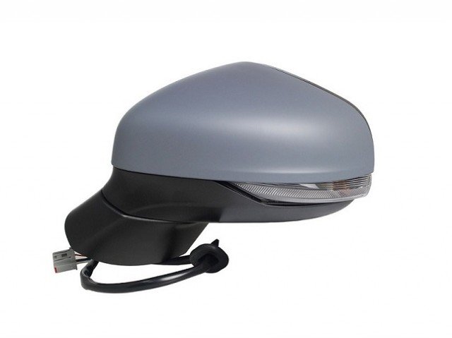 Accéder à la pièce Rétroviseur électrique gauche, convexe, chauffant, apprêté, avec feu clignotant (6 broches)