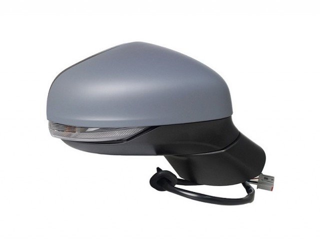 Accéder à la pièce Rétroviseur électrique droit, convexe, chauffant, apprêté, avec feu clignotant (6 broches)