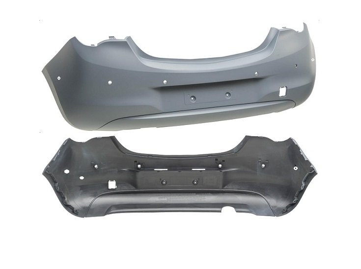 Accéder à la pièce Pare-chocs arrière à peindre 6 capteurs 5ptes