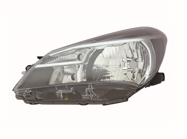 Accéder à la pièce Phare gauche H4 [Noir]