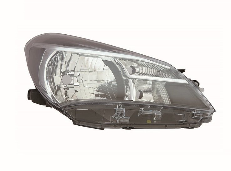 Accéder à la pièce Phare droit H4 [Noir]