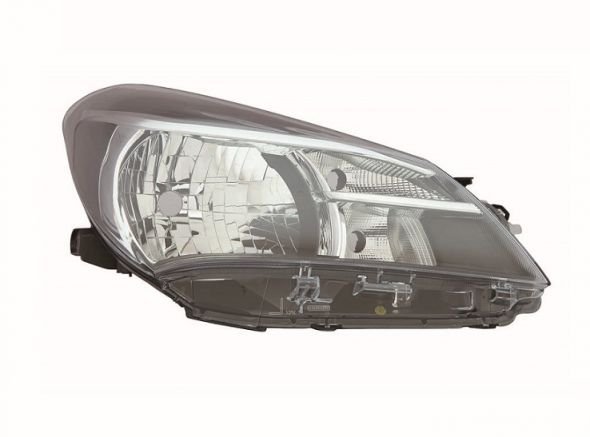 Accéder à la pièce Phare droit H4 [Noir]