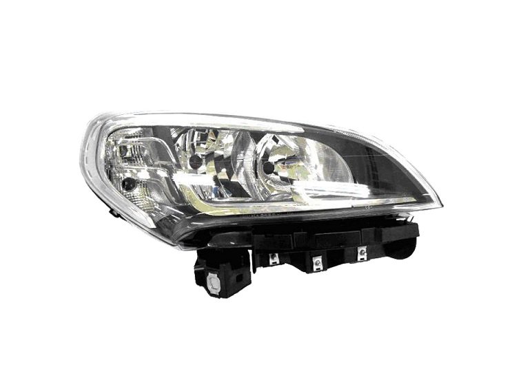 Accéder à la pièce Phare électrique droit, noir, H7+H7 (moteur)