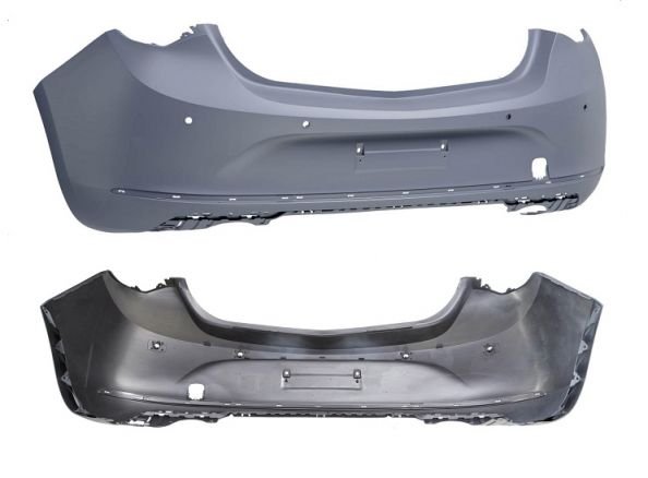 Accéder à la pièce Pare-chocs arrière à peindre + 4 capteurs