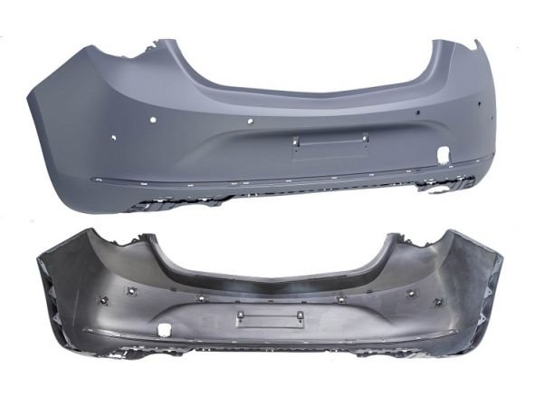 Accéder à la pièce Parechocs arrière à peindre + 6 capteurs 5ptes