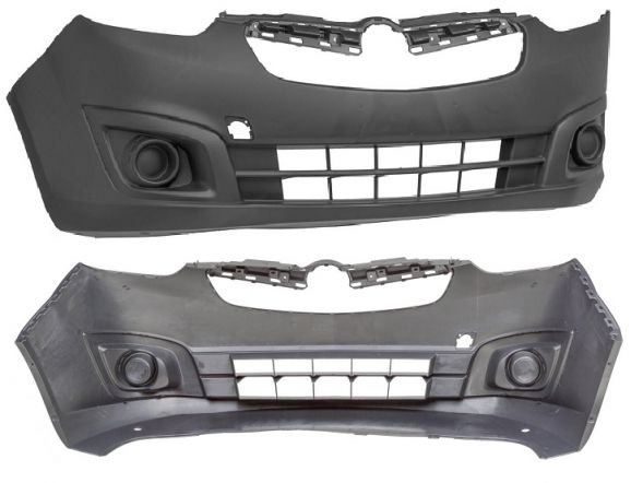 Accéder à la pièce Pare-chocs avant noir