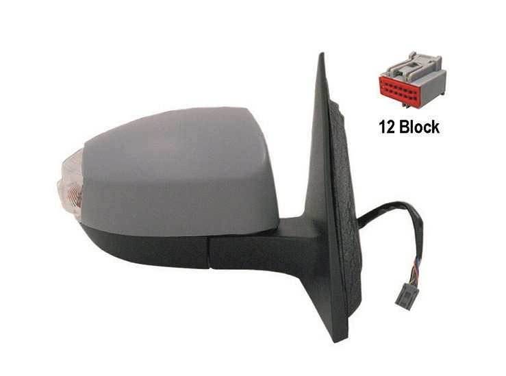 Rétroviseur droit électrique, chauffant à peindre + clignotant + courtoisie FORD S-MAX  Complet, avec coque à peindre à la couleur du véhicule, feu clignotant, feu de courtoisie (éclairage du sol) et glace convexe. Réglage intérieur électrique, dégivrant. pour FORD S-MAX Rétroviseur droit électrique, chauffant à peindre + clignotant + courtoisie FORD S-MAX  Complet, avec coque à peindre à la couleur du véhicule, feu clignotant, feu de courtoisie (éclairage du sol) et glace convexe. Réglage intérieur électrique, dégivrant. pour FORD S-MAX