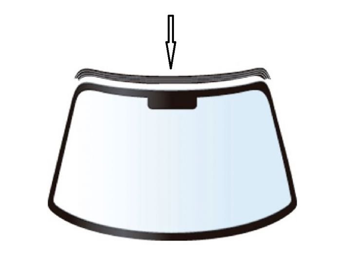 Accéder à la pièce Joint supérieur pare-brise