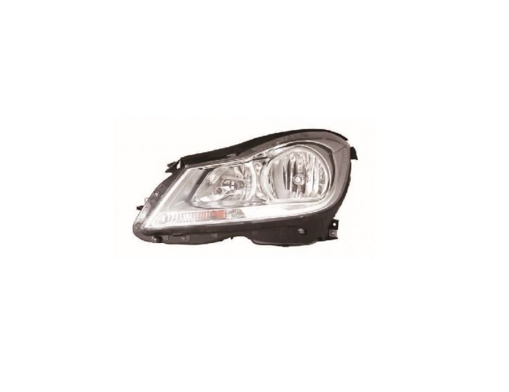 Accéder à la pièce Phare gauche electrique chromè H7+H7