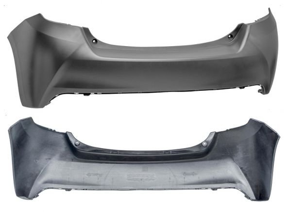 Accéder à la pièce Pare-chocs arrière noir