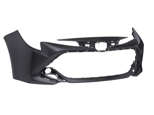 Accéder à la pièce Pare-chocs avant noir 5ptes