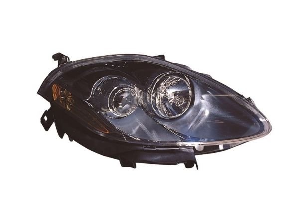 Accéder à la pièce Phare droit H1+H1 [Noir]+feu orange