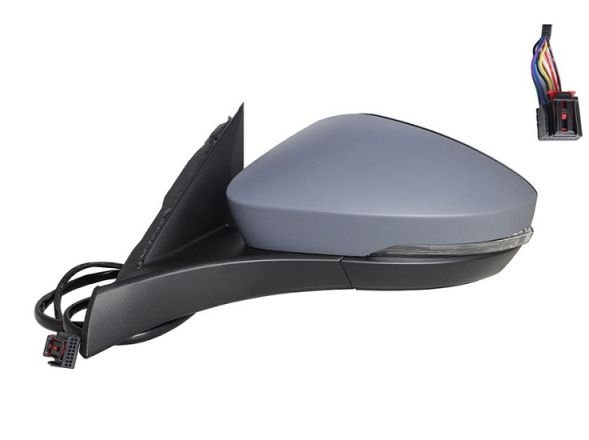 Accéder à la pièce Rétroviseur gauche électrique, chauffant à peindre + feu