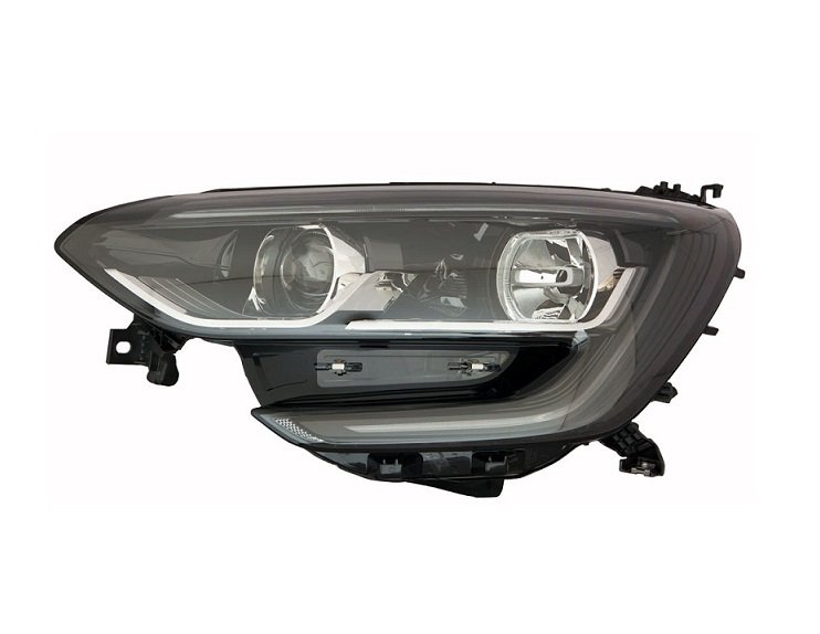 Accéder à la pièce Phare gauche H7+H7+LED Noir