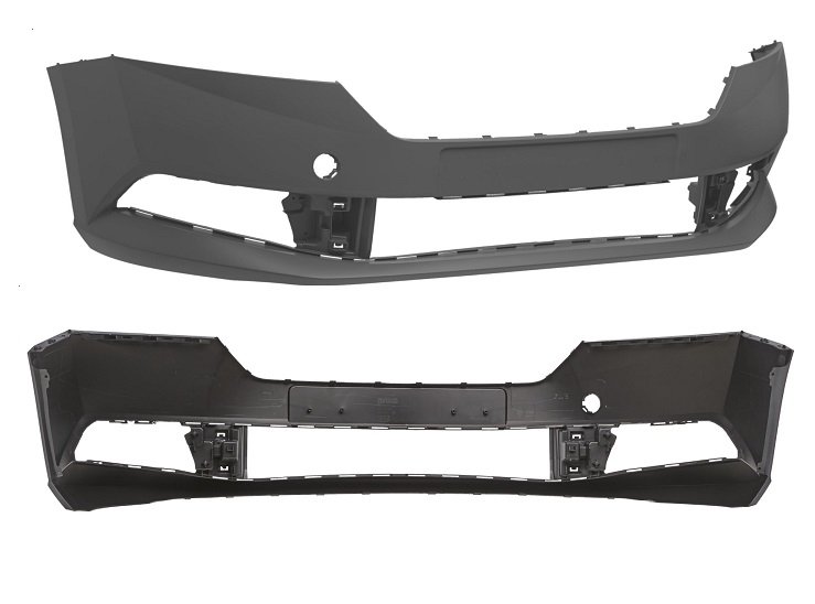 Accéder à la pièce Pare-chocs avant noir