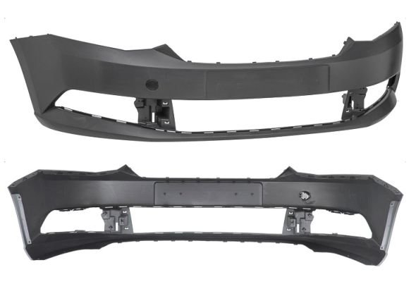 Accéder à la pièce Pare-chocs avant noir