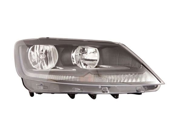 Accéder à la pièce Phare droit H7+H15 [Noir]