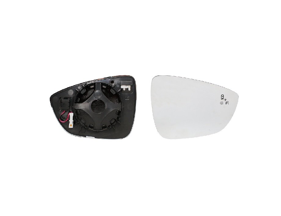 Accéder à la pièce Glace + support rétroviseur droit chauffant + side (angle mort)