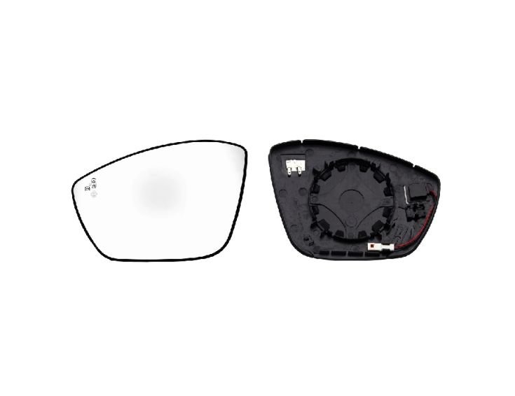 Accéder à la pièce Glace + support rétroviseur gauche chauffant + side