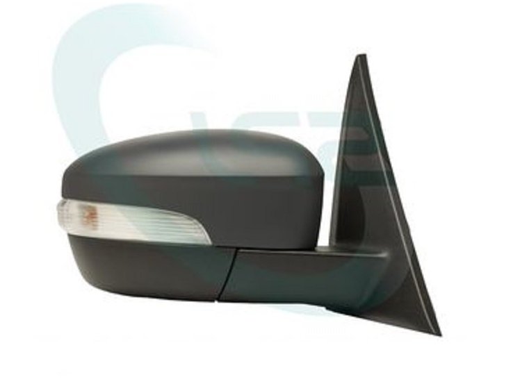 Accéder à la pièce Rétroviseur droit électrique, chauffant, rabattable à peindre + clignotant + courtoisie + mémoire + [Side][grand angle]