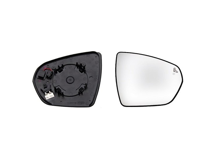 Glace + support rétroviseur droit chauffant Side PEUGEOT 5008  pour PEUGEOT 5008 Glace + support rétroviseur droit chauffant Side PEUGEOT 5008  pour PEUGEOT 5008