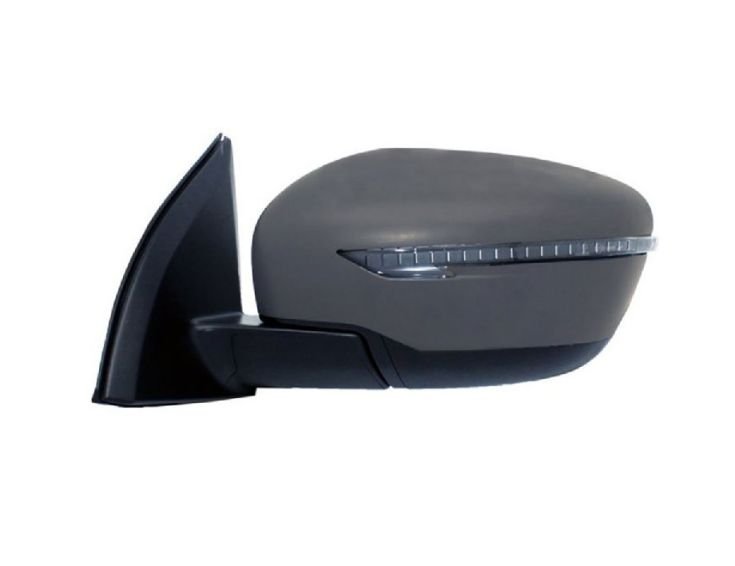 Accéder à la pièce Rétroviseur gauche électrique, chauffant, rabattable à peindre + feu LED noir