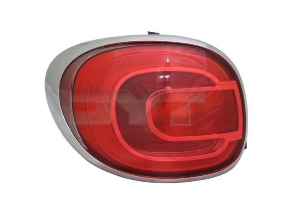 Accéder à la pièce Feu arrière droit chrome [LED] [Living]