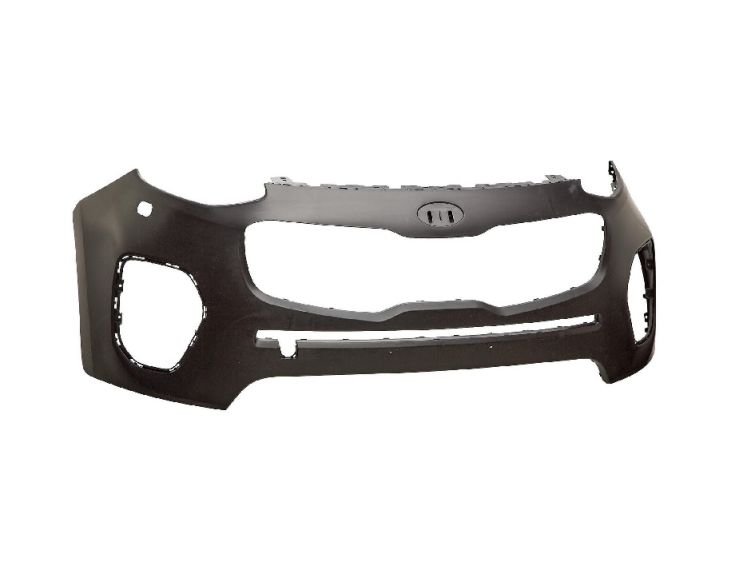 Accéder à la pièce Pare-chocs avant noir + lave-phares