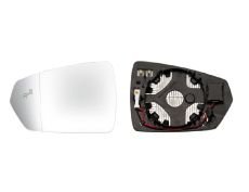 Accéder à la pièce Glace + support rÃ©troviseur gauche chauffant side [grand angle]