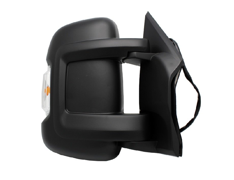 Rétroviseur électrique droit, convexe, chauffant, avec feu clignotant (16W), antenne (8 broches) (court) CITROEN-JUMPER pour CITROEN JUMPER  pour CITROEN JUMPER