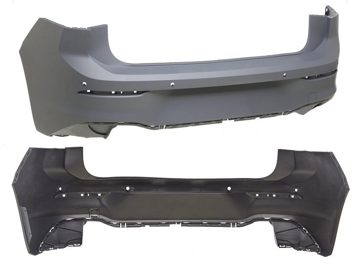 Accéder à la pièce Pare-chocs arrière à peindre 4 capteurs