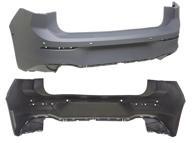 Accéder à la pièce Pare-chocs arrière à peindre 6 capteurs