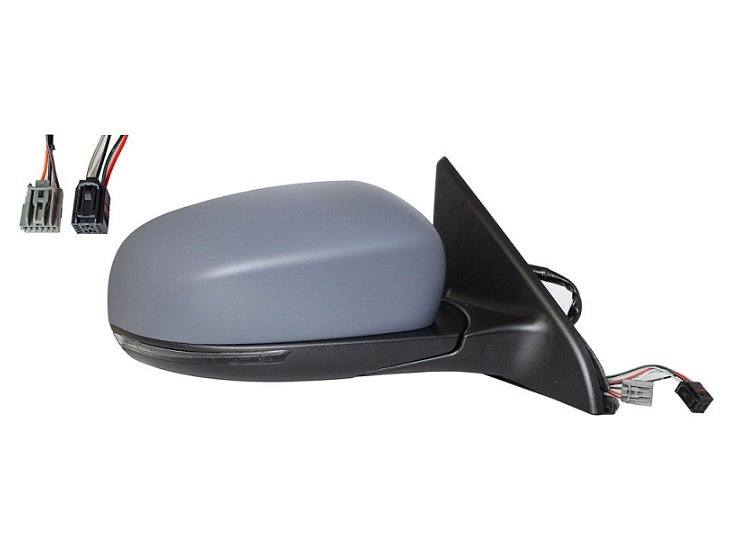 Rétroviseur droit électrique, chauffant à peindre + feu + courtoisie + BSD grand angle JEEP COMPASS  pour JEEP COMPASS Rétroviseur droit électrique, chauffant à peindre + feu + courtoisie + BSD grand angle JEEP COMPASS  pour JEEP COMPASS