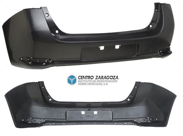 Accéder à la pièce Pare-chocs arrière noir