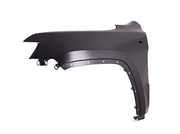 Accéder à la pièce Aile avant gauche + trou