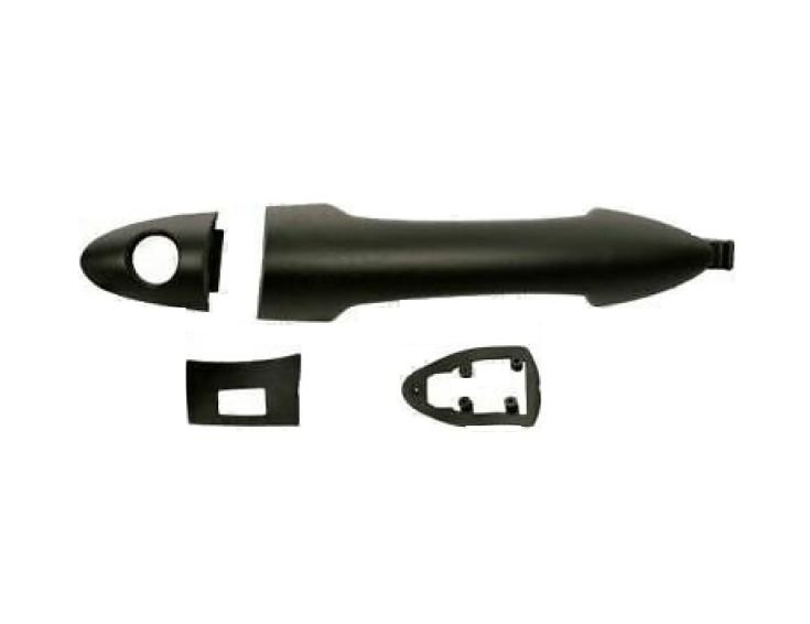 Accéder à la pièce Poignée de porte extérieure avant gauche à peindre